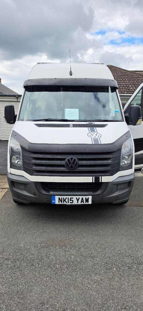 VW CRAFTER CAMPER VAN WITH SHOWER & TOILET 