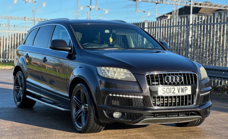 2012 Audi Q7 3.0 TDI 204 Quattro S Line Plus 5dr Tip Auto ESTATE Diesel Automatic