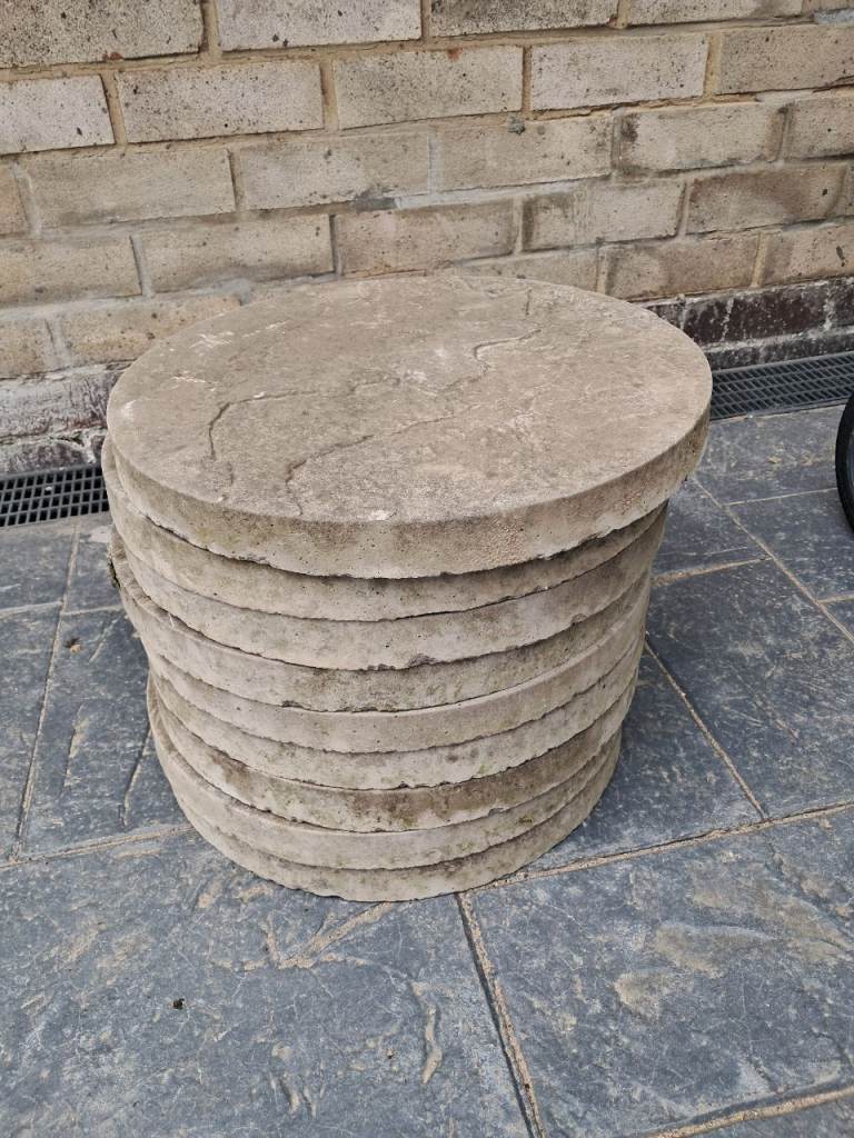9 Round Garden Stepping Stones