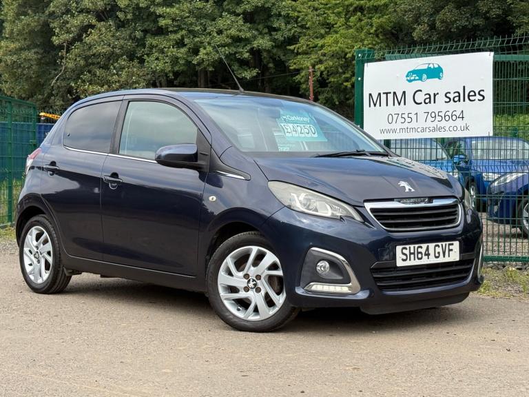 2014 Peugeot 108 1.2 VTi PureTech Allure Hatchback 5dr Petrol Manual Euro 5 (82 ps) Hatchback Pet...