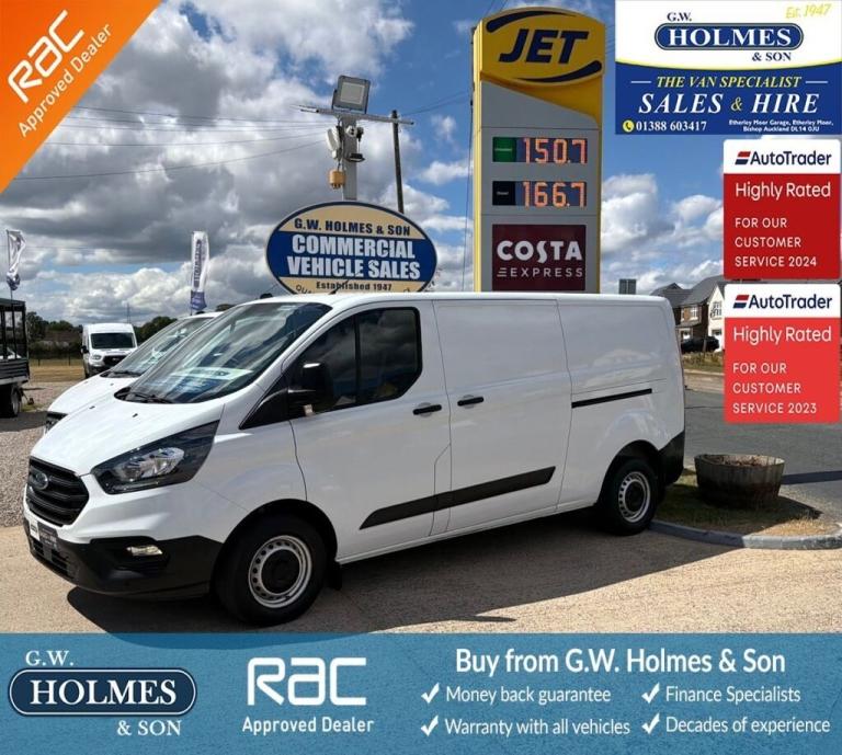 2022 Ford Transit Custom LEADER 2.0 TDCI ECOBLUE 300 105 BHP L1 H2 **DIRECT LEASING COMPANY** PAN...