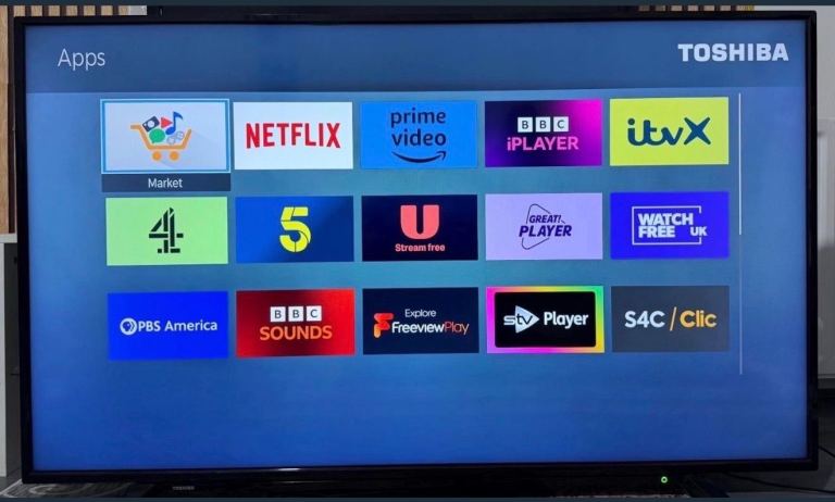 Toshiba Smart TV 50 inches ultra HD