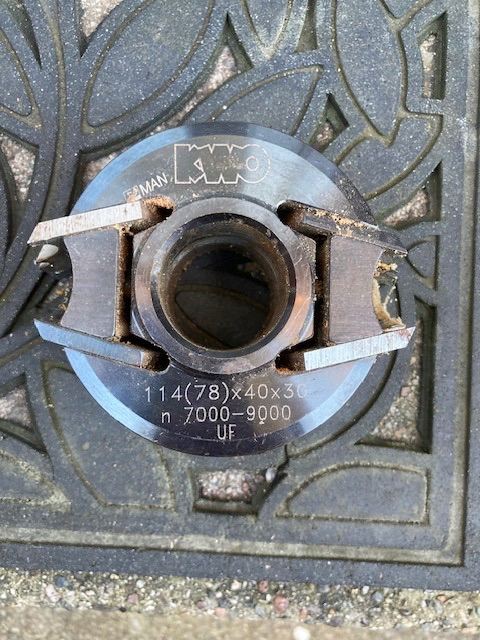 KWO spindle limiter head cutter with blades
