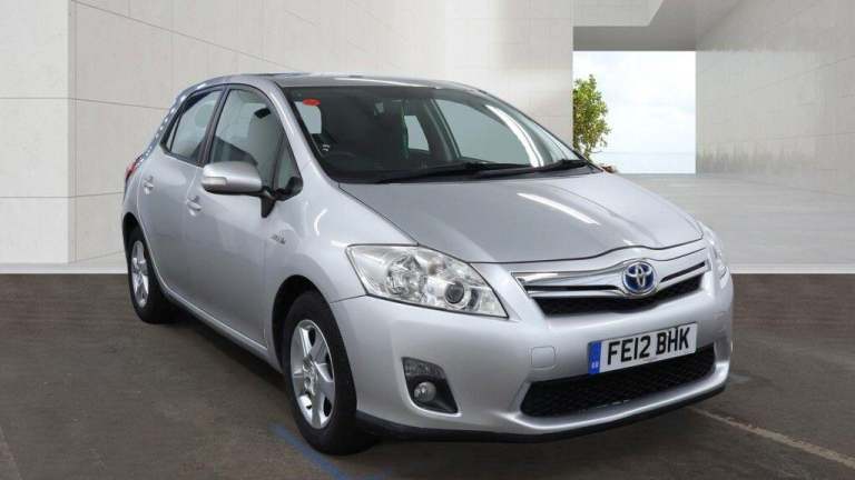2012 Toyota Auris 1.8 VVTi Hybrid T4 5dr CVT Auto HATCHBACK PETROL/ELECTRIC Automatic