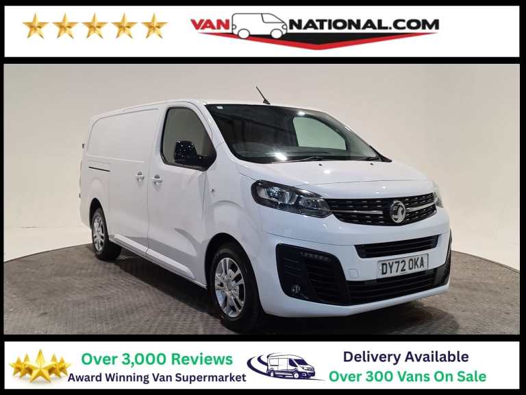 2022 Vauxhall Vivaro 1.5 TURBO D 2900 SPORTIVE L2 H1 100 BHP LWB Panel Van Diesel Manual
