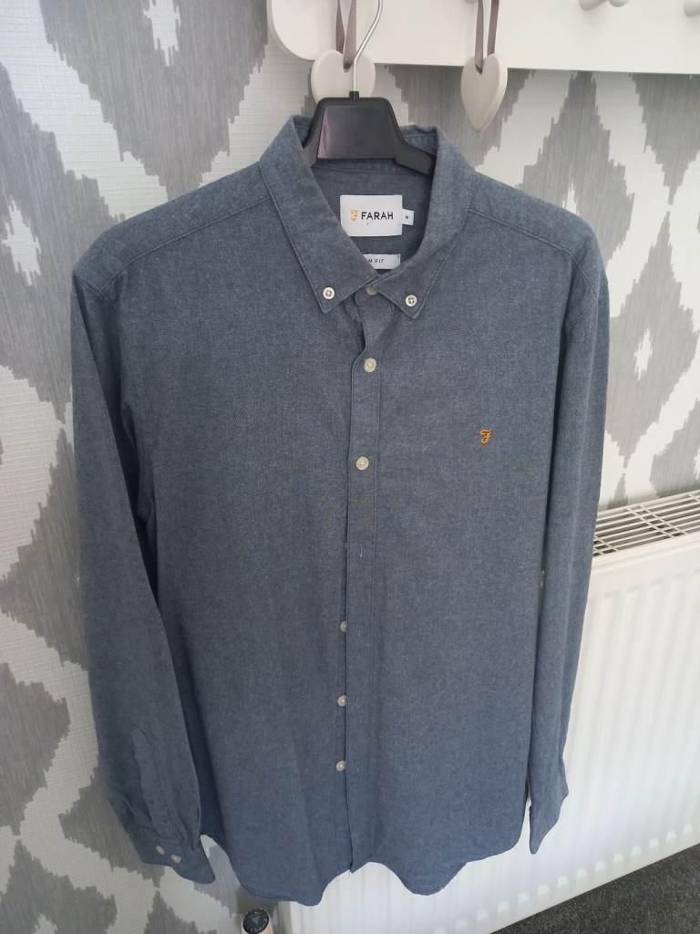 MEN'S DESIGNER SHIRTS - FARAH/LYLE & SCOTT - SIZE M