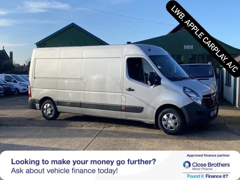 VAUXHALL MOVANO 2.3 CDTi 3500 BiTurbo Edition Silver Manual Diesel 2020