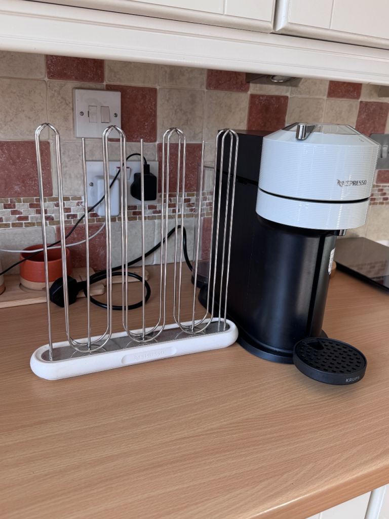 Nespresso Coffee Machine + Pod Holder