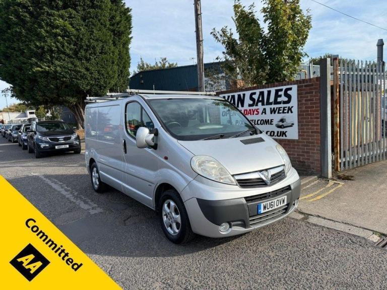 2011 61 VAUXHALL VIVARO 2.0 CDTI SPORTIVE PANEL VAN 4DR DIESEL MANUAL FWD L1 (19