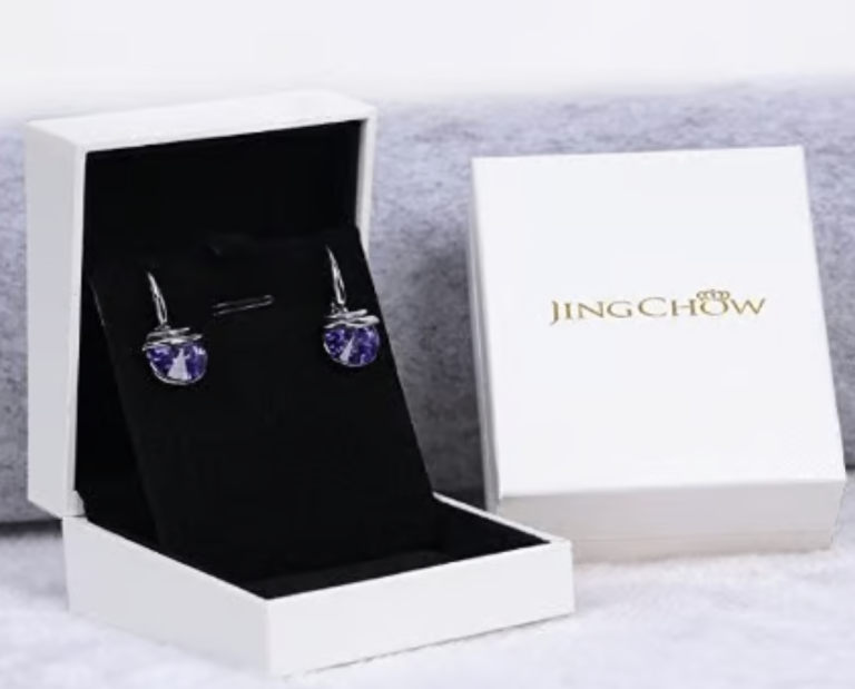 Crystal Drop Fashion Earrings Brand New and boxed . 