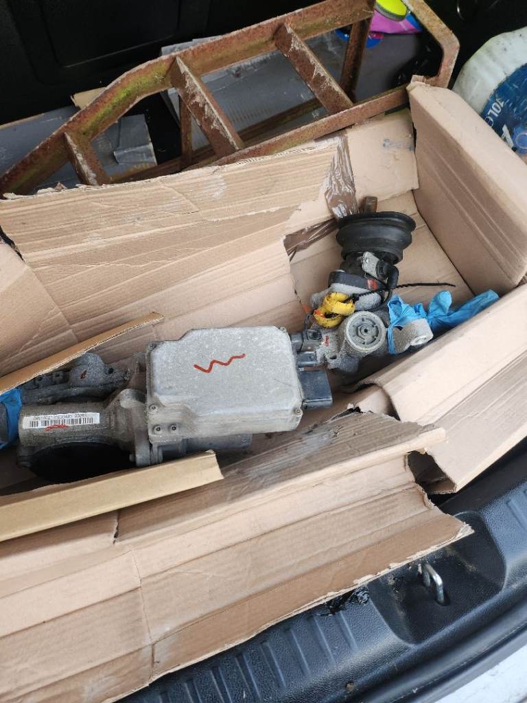 Electric steering rack