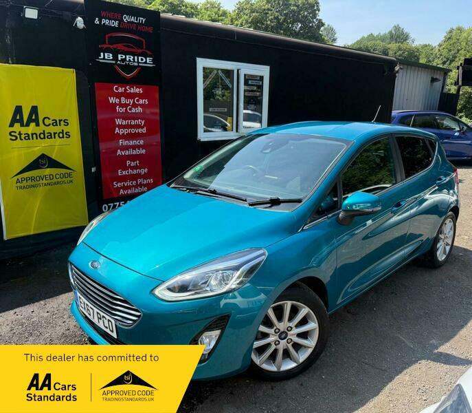 2017 Ford Fiesta 1.0T EcoBoost Titanium Euro 6 (s/s) 5dr HATCHBACK Petrol Manual