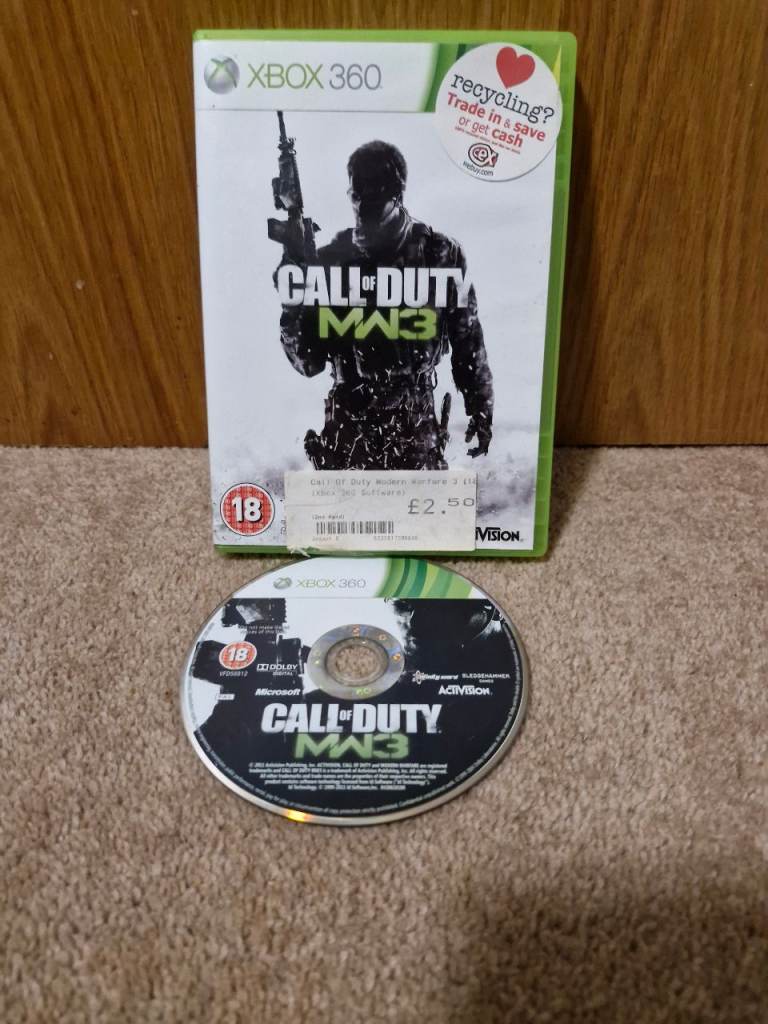 Call of duty modren warfare 3 xbox 360
