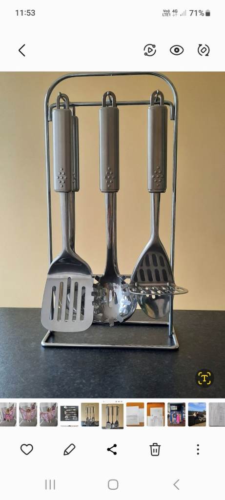 image for Set of six Kitchen Utensils 