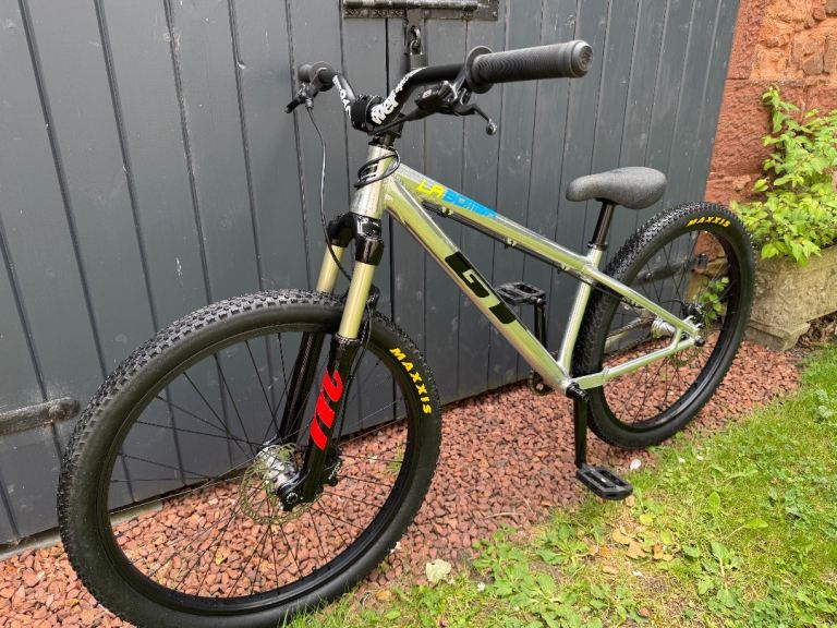 GT La Bomba Dirt Jump/Pump Track Bike – Silver, Excellent Condition