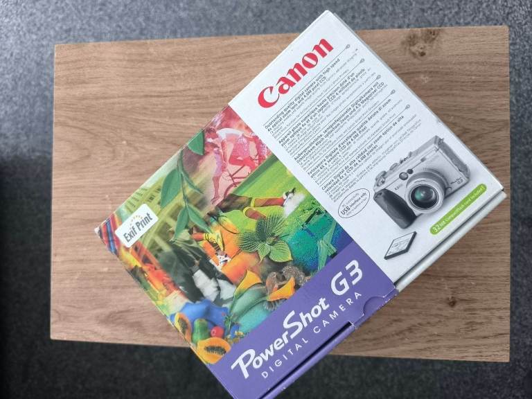 Canon Power Shot G3 digital camera