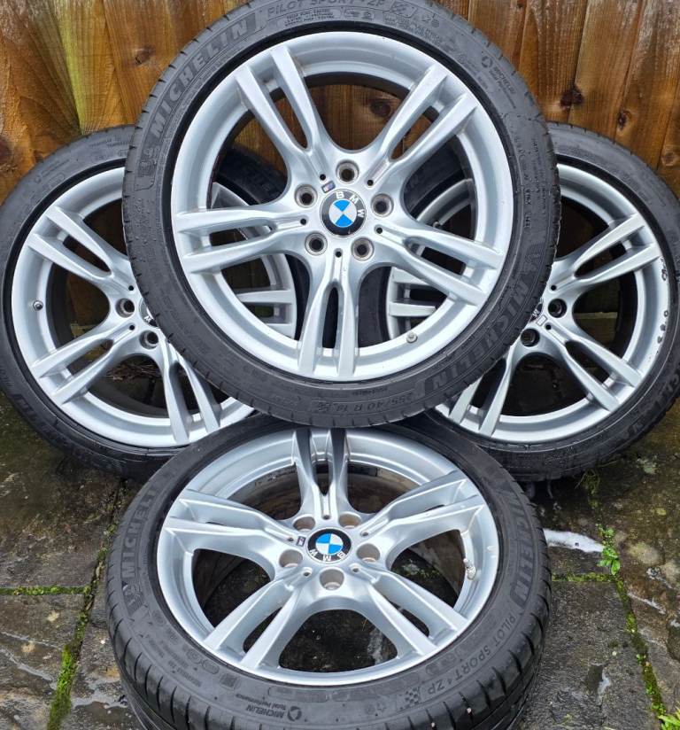 Bmw 3 4 Series Msport 18" alloy wheels - Genuine BMW Style 400M - F30 F31 F32 F36 - 5 x 120