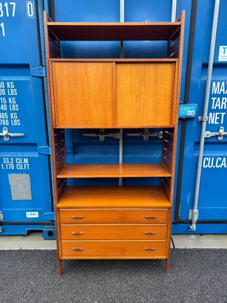 image for STAPLES TEAK LADDERAX MID CENTURY RETRO C1960s POSSIBLE DELIVERY  