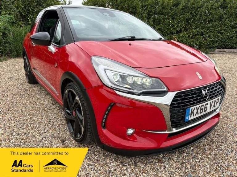 2016 DS Automobiles DS 3 1.6 THP 210 Performance 3dr HATCHBACK PETROL Manual
