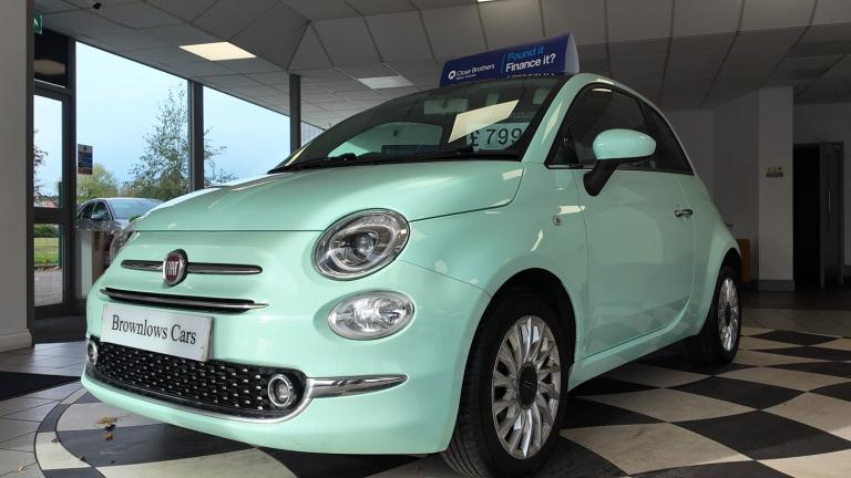 2017 Fiat 500 1.2 Lounge 3dr MANUAL PETROL 59000 MILES  HATCHBACK Petrol Manual