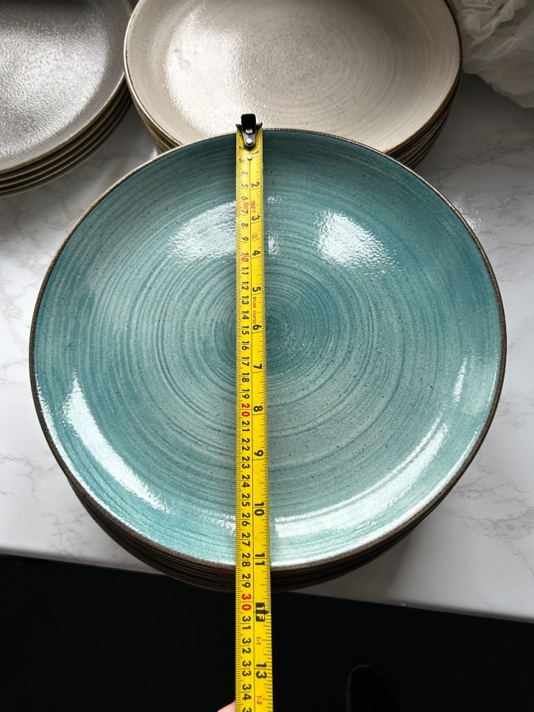 Churchill Stonecast Plates Bowls Side Plates - Multicoloured, As Good As New
