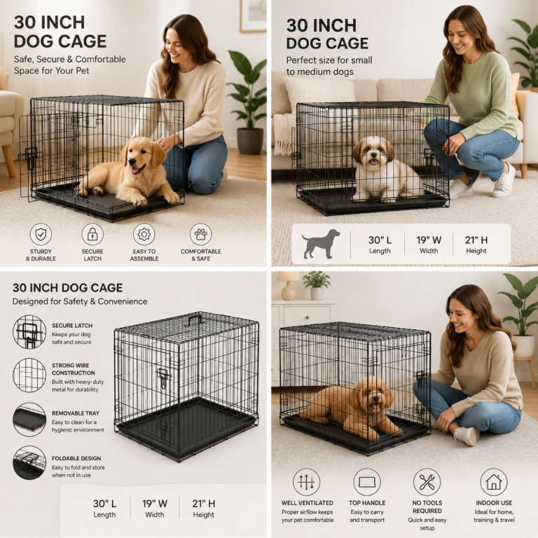 Dog Cage 30” inch 