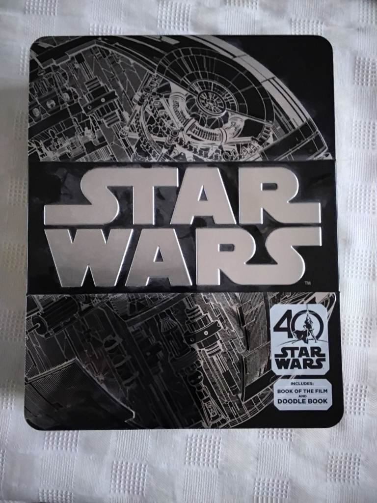 Star Wars 40th Anniversary Tin and book -West London 