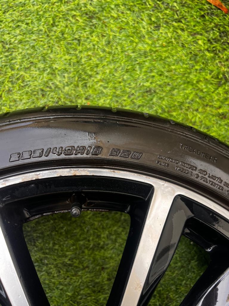 Original Mersedes B-class R18 alloy wheels set