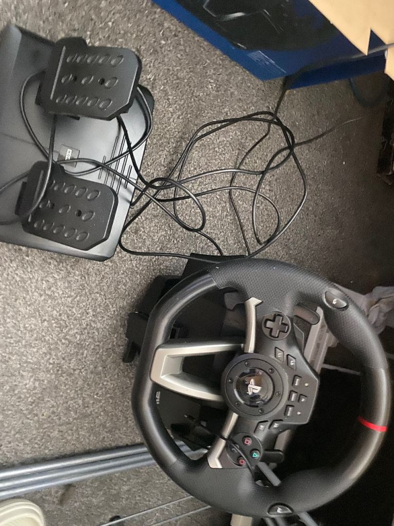 PS3 ps4 racing steering wheel and pedals 