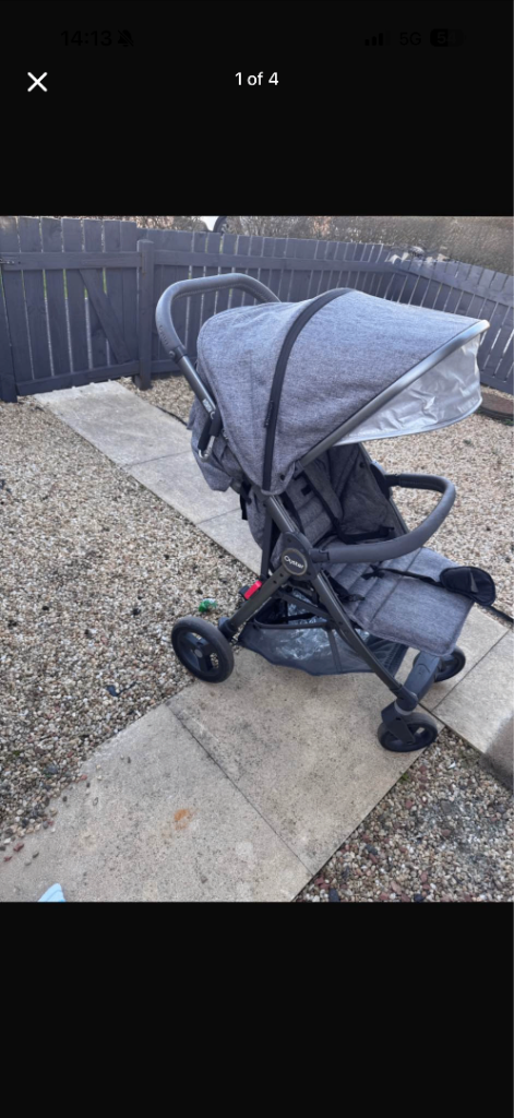 Oyster zero gravity pushchair