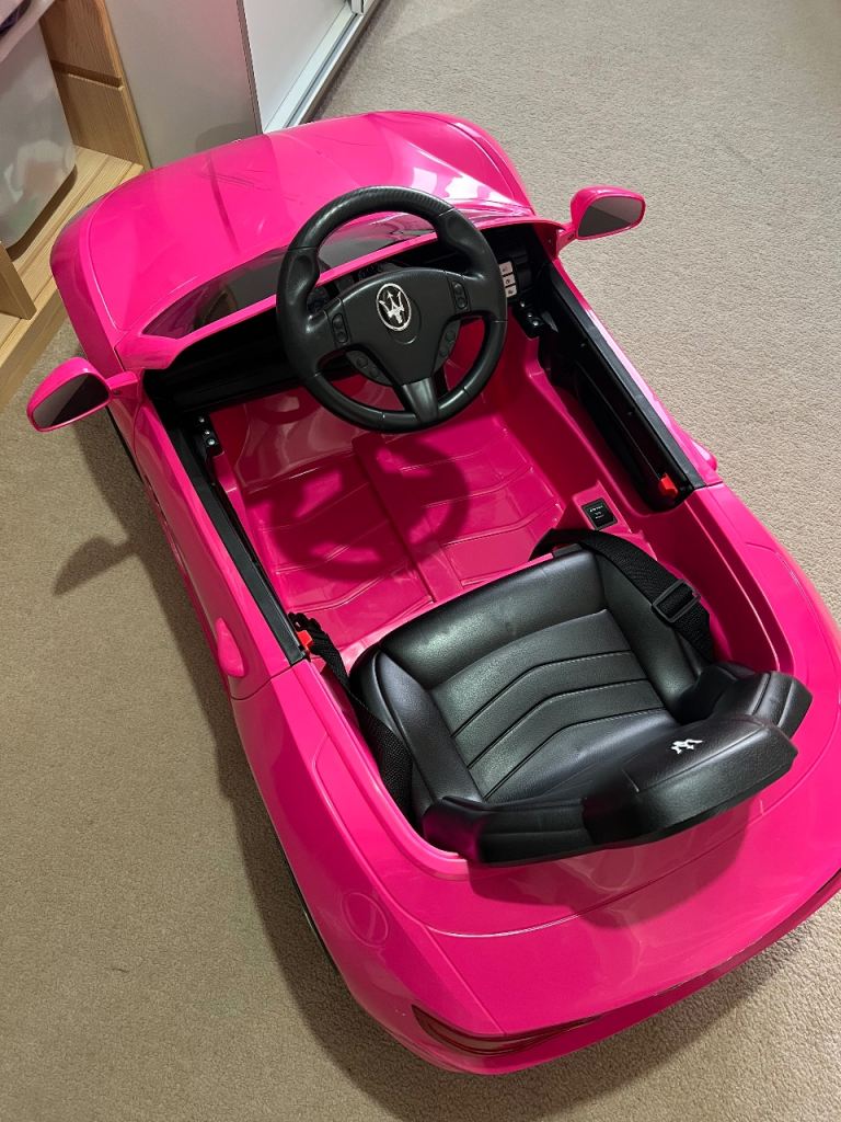 image for Maserati, Electric Kids Ride On Car, Battery Powered Electric Vehicle with Remote Control