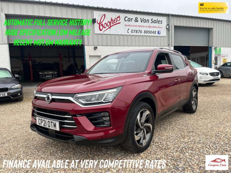2021 Ssangyong Korando 1.6 D Ultimate 5dr Auto ESTATE Diesel Automatic