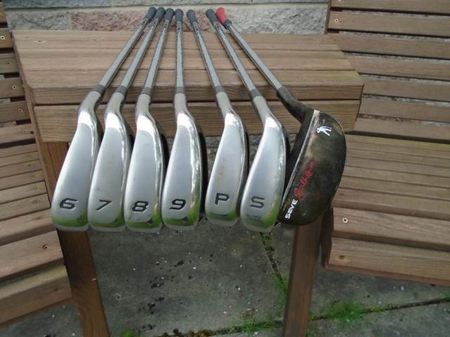 Seve Ballesteros augusta MD golf set in cart bag 11 clubs | in