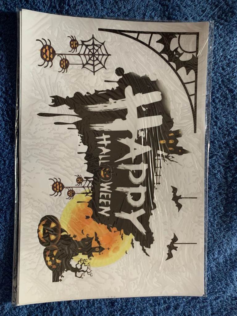2 x New Packs Halloween Window Sticker Decals Clings IP1