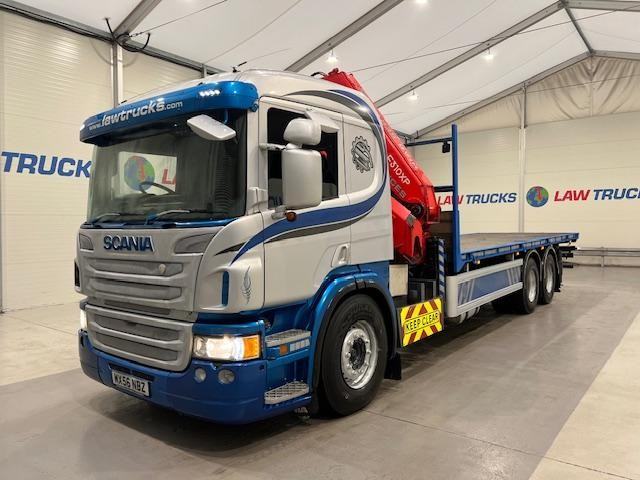 Scania P310 6x2 Flatbed Fassi Crane Manual