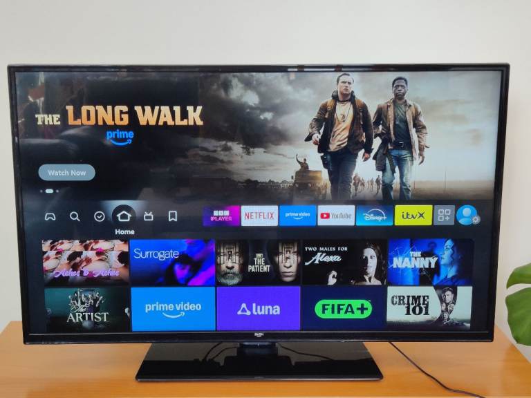 43" Television with firestick and remote 