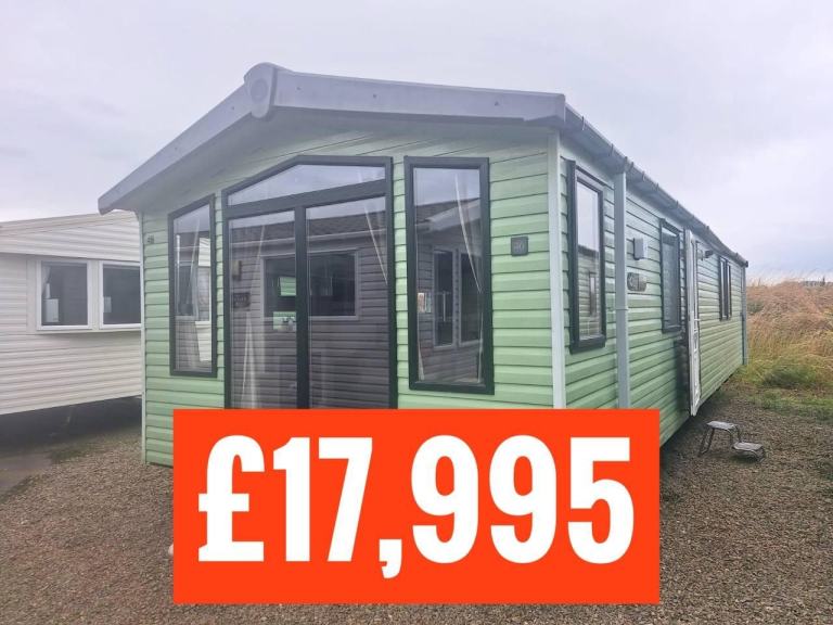 OFF SITE static caravan double glazed & central heated 3 bed Swift Bordeaux