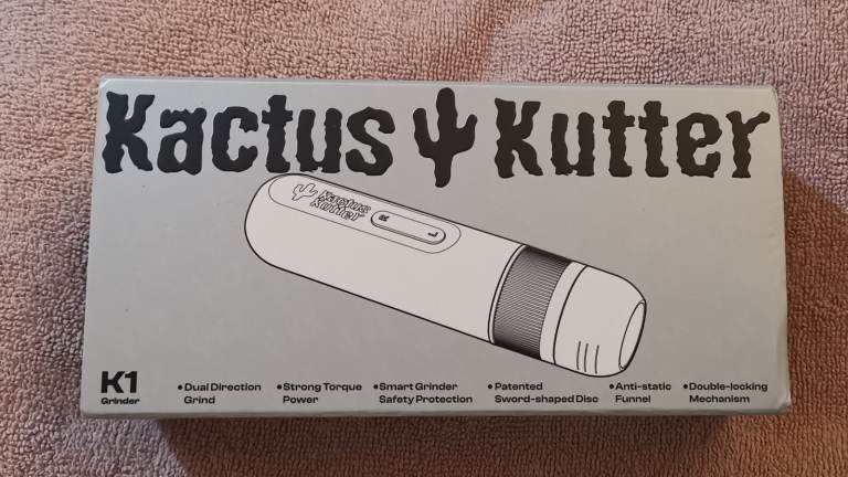New Kactus Kutter K1 rechargeable herb grinder for dry herbs and spices etc CAN DELIVER