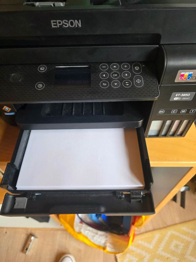 Epson EcoTank ET-3850 wireless inkjet printer