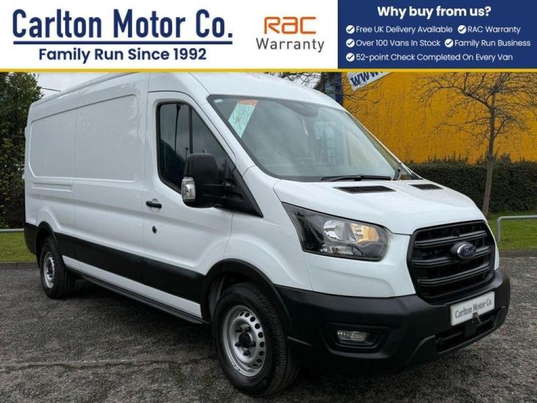 2022 Ford Transit 2.0 350 EcoBlue Leader Panel Van 5dr Diesel Manual FWD L3 H2 E
