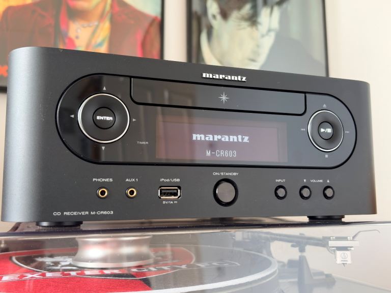 Immaculate Marantz M-CR603 network receiver.