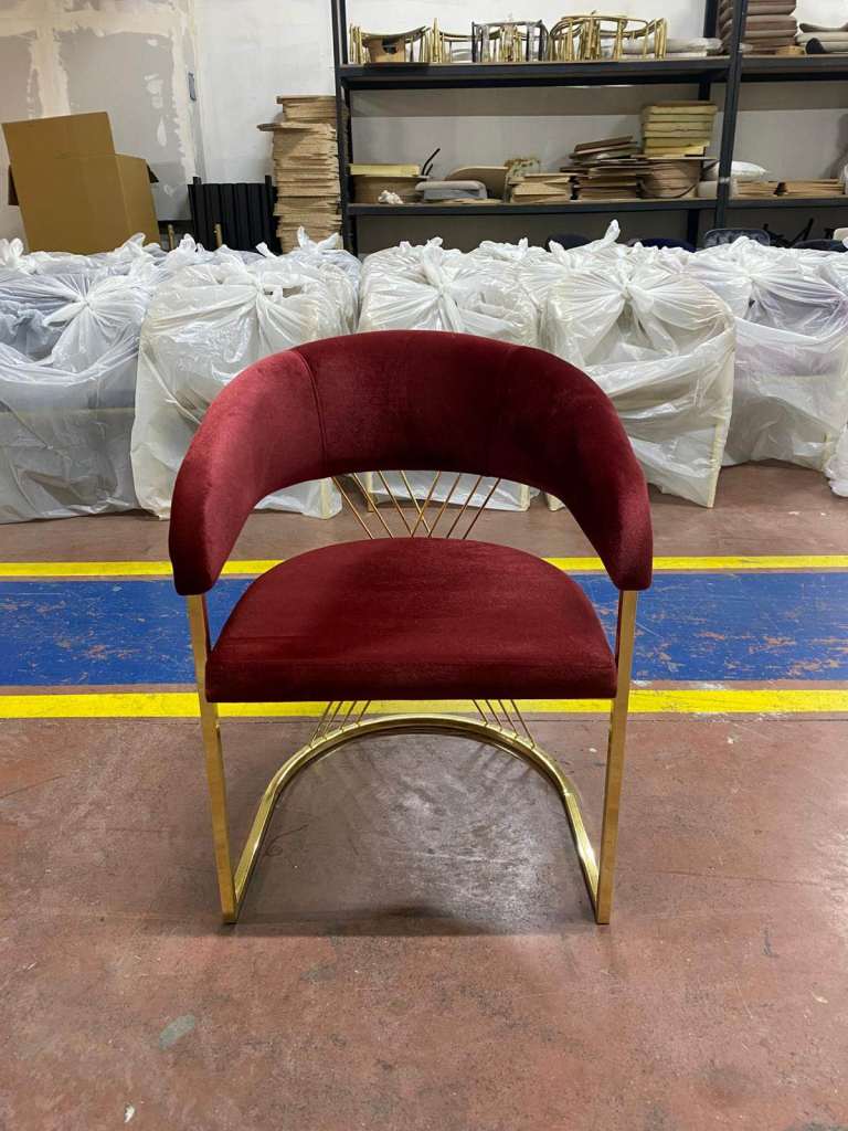 Luxury Gold Restaurant Chairs – Now at a Special Offer Price!