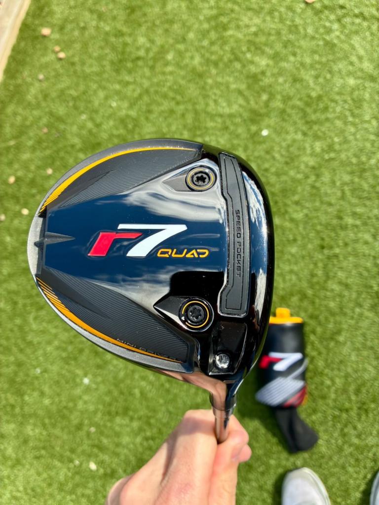 Taylormade R7 quad mini driver - stiff shaft