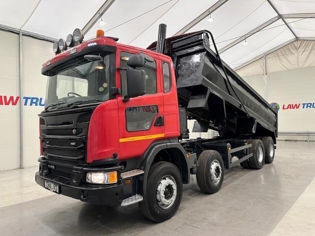 Scania G410 8x4 Sleeper Cab Steel Tipper Manual