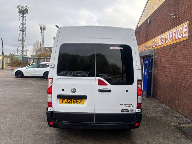 2021 21 VAUXHALL MOVANO 2.3 CDTI 3500 BITURBO EDITION MINIBUS 9 SEATER LOW MLS (