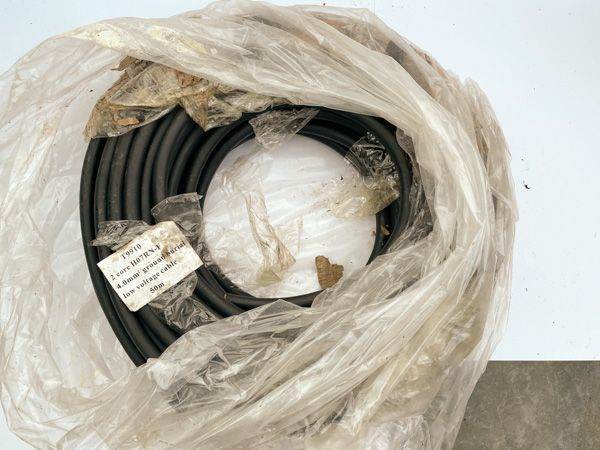 New 2 Core HO7RN-F 4.0mm2 Heavy-Duty rubber, Low Voltage Cable