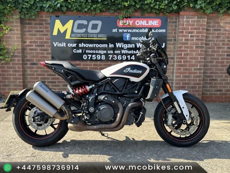Indian FTR S 2022  reg 5300 miles