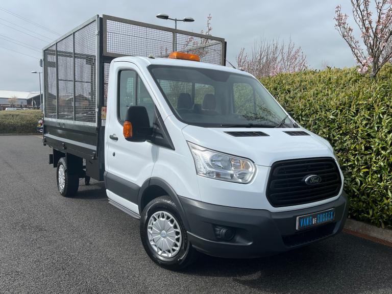 2015 Ford Transit 2.2 350  SINGLE CAB CAGED TIPPER Diesel