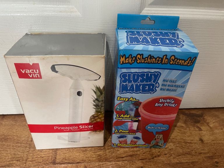 Vacu Vin Pineapple Slicer & Slushy Maker – Good Condition