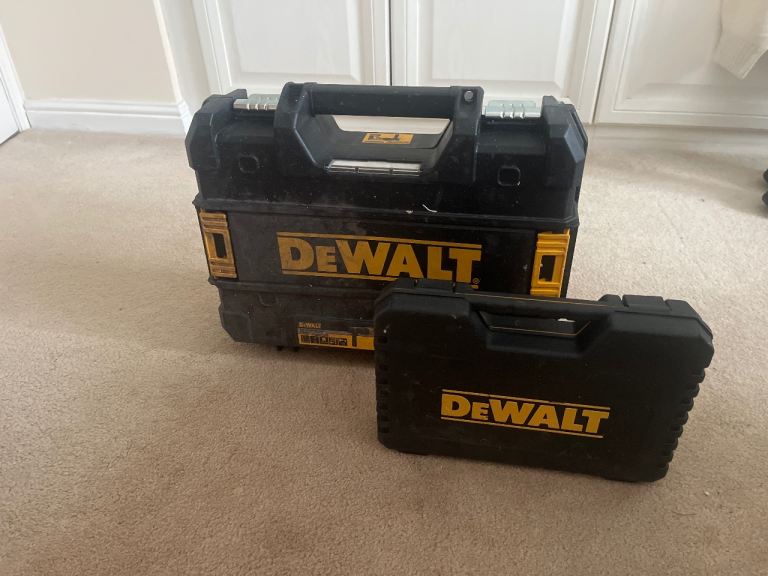 DeWalt drill case and drill bit case